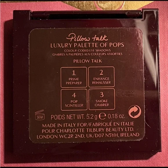 Charlotte Tilbury Pillow Talk Luxury Palette Of Pops-NWOB - Picture 9 of 10